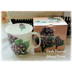 NEW "Botanical Flowers" Java Mugs - McIntosh Fine Bone China